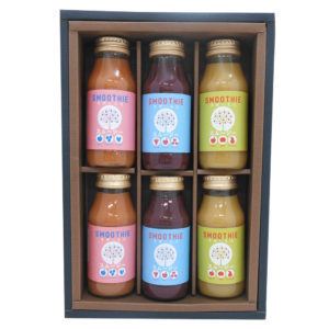 なかひら農場　長野県素材のフルーツスムージー6本セット