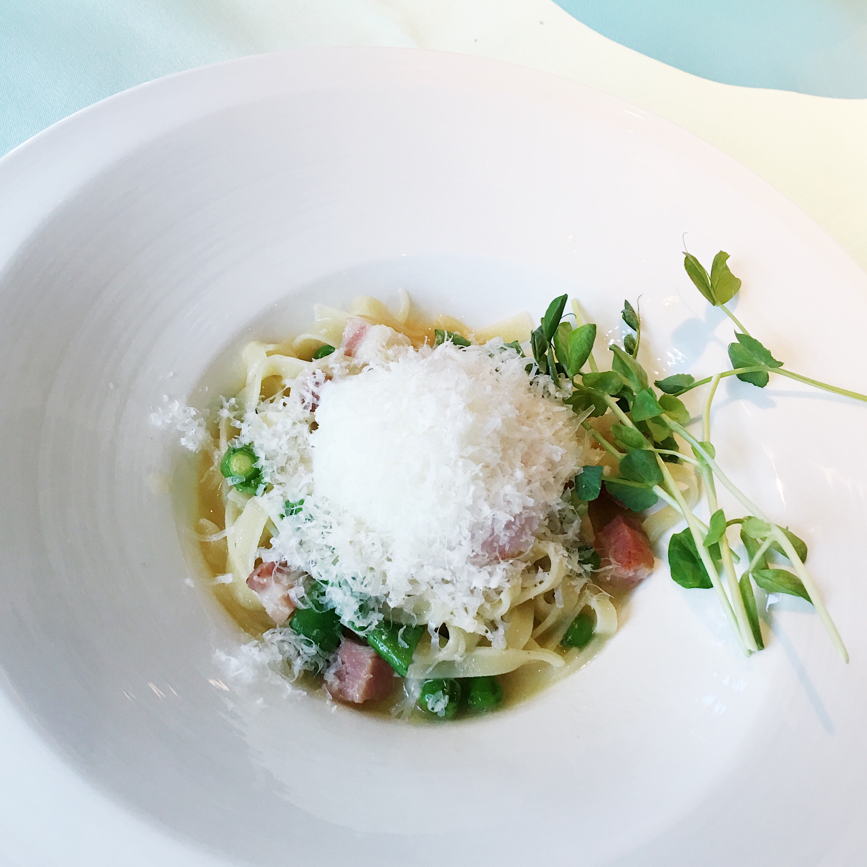 小川フェニックス鳳凰卵を使ったカルボナーラ